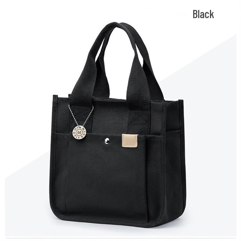 

MDNG Women s Canvas Multi-Compartment Tote Bag Small