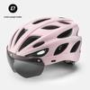 Rockbros Integrated Bicycle Helmet with Goggles