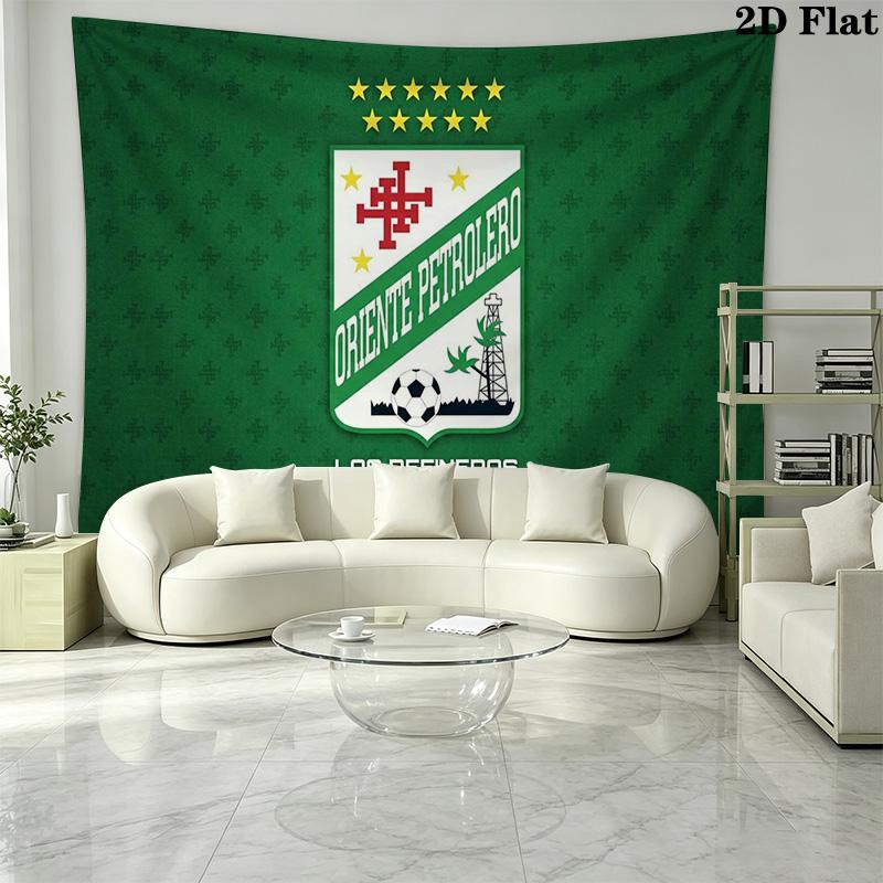 Oriente Petrolero Wall Tapestry Aesthetic Wall Hanging Printed Fabric Blanket Decorative Tapestries for Bedroom Living Room Home Decor
