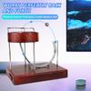 1PZ Macchina del Moto Perpetuo Plastica Scienza Arte Decorazione Fisica Desktop Sfera Rotolante Decorazione Tavolo Per Casa Fai da Te