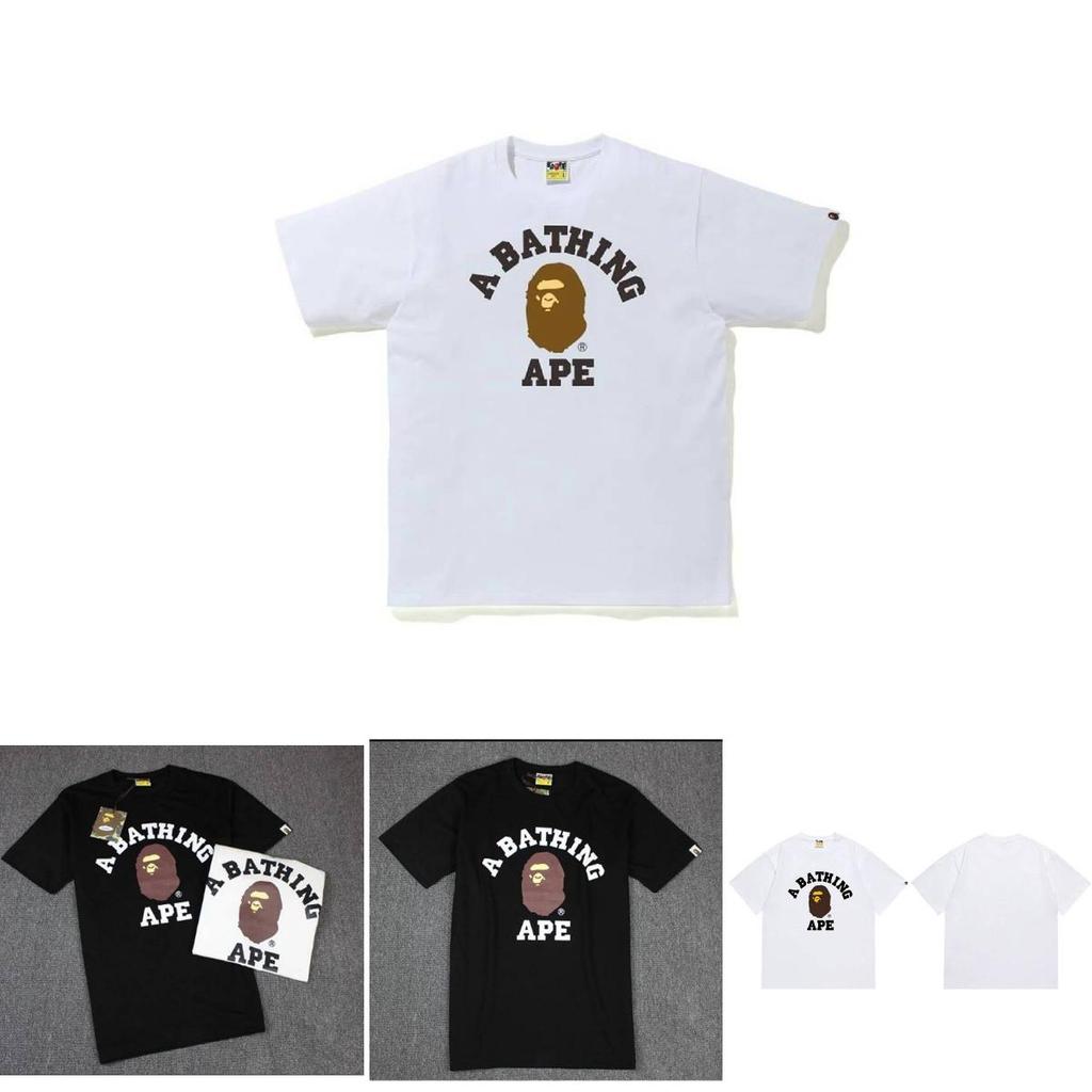T-shirt a maniche corte con stampa di scimmia a cartoni animati per adolescenti, abbigliamento casual