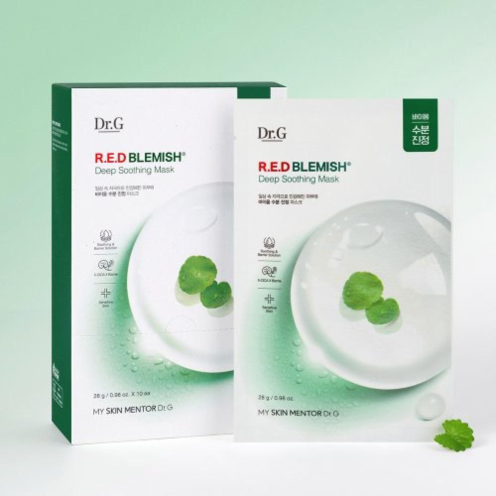 Dr.g Red Blemish Deep Soothing Mask 10p FREE