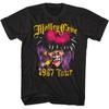 Motley Crue Girls Tour 1987 Mens T Shirt Airbrush Cartoon Metal Rock Concert Top Unisex T-Shirt