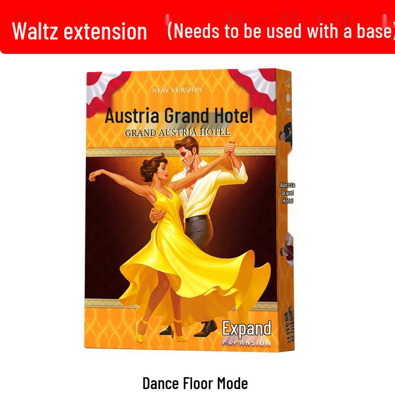 Австрия Гранд Отель Карточная игра: Стратегическое и вечериночное дополнение для 2-4 игроков