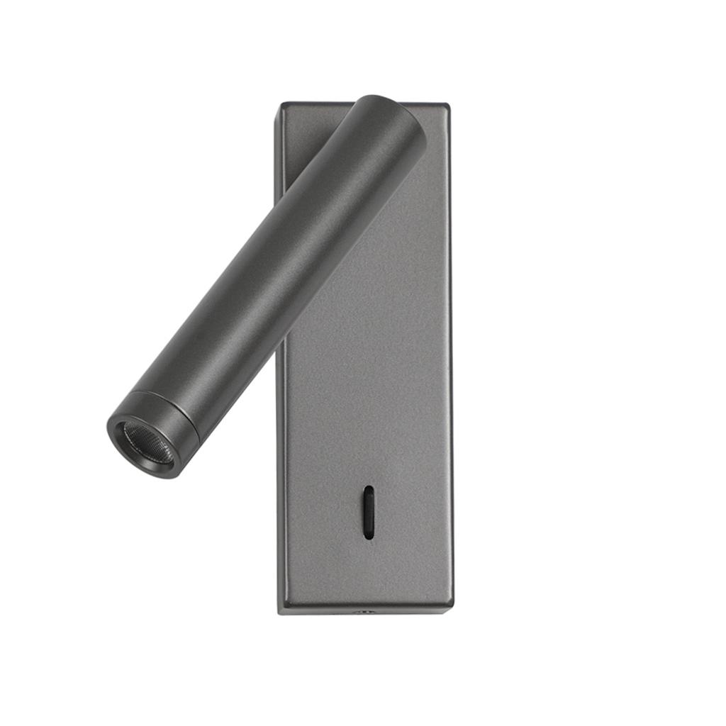 Kinkiet Cali Led Szary Italux Wl-21017-Gr