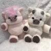 Cuddly Plush Toys Cattle High Quality Fluffy Sitting Pose Doll Warm Cozy Children Companion Xmas Gift Home Decor Gift