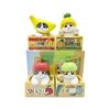 Playful Cat Fruit Box Models With Pinemelon Banana Figurines In Assorted Colors