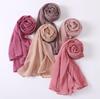 Ethnic Pearl Chiffon Hijab Scarf - Single Color, Long Style for Middle East & Africa