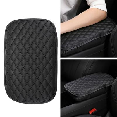New Padding Protective Waterproof Cushion Case Arm Rest Cover Car Armrest Pad Console Box Mat