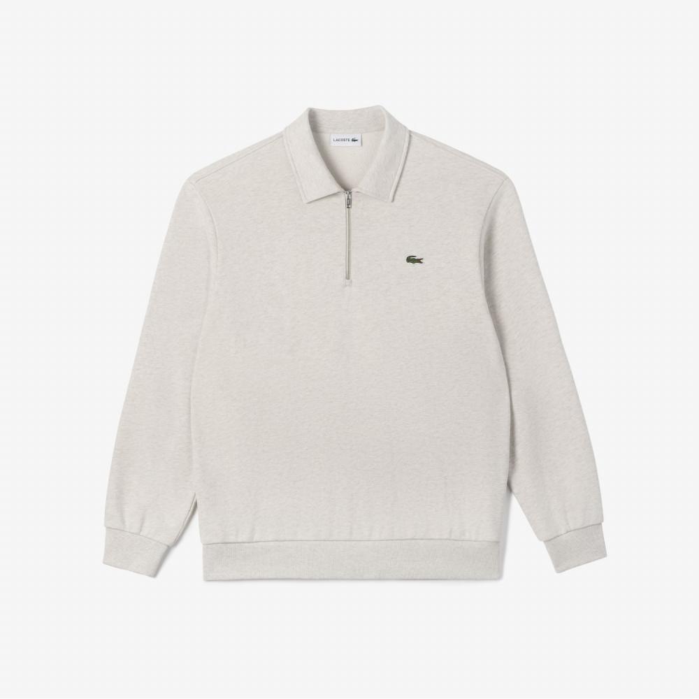 

LACOSTE Mens Half Zip Up Collar TShirt SH997E53N XFJ