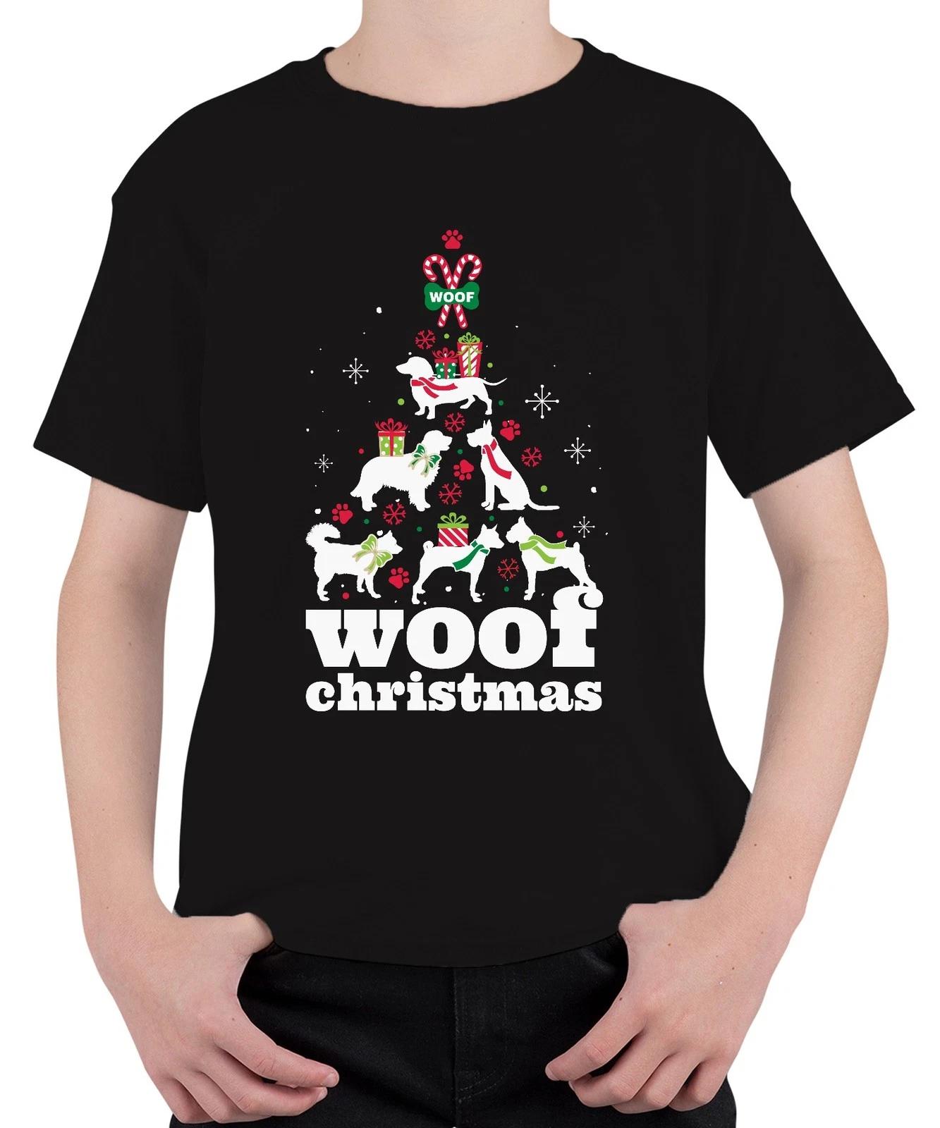Woof Christmas Hunde Weihnachtsbaum Hundebesitzer - Weihnachten Weihnachtsgesche XXXXL