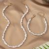European & American Fashion Two-Piece Irregular Baroque Pearl Jewelry Set