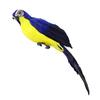 Colorful Fake Parrots Artificial Birds Model Outdoor Home Garden  Tree Decor