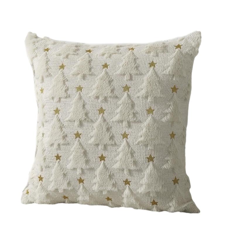 Christmas Throw Pillow Cover 45x45cm, Festival Sofa Chair Cushions Case for Living Room Bedroom