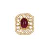 Kundan Gold Plated Ring, Adjustable Ring, 925 Sterling Silver Handmade Jewelry, Moissanite Ring Indian Women Jewelry Polki Ring
