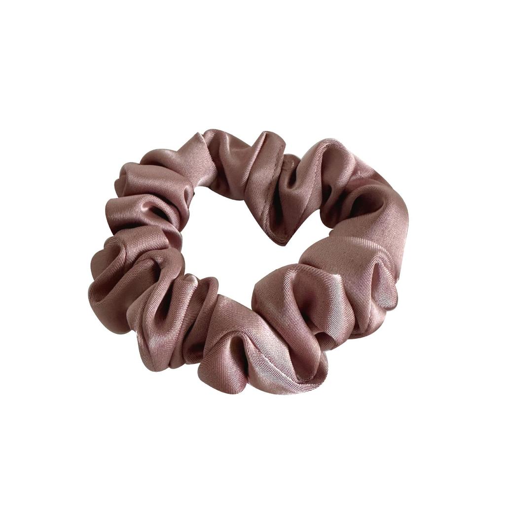 Eleganter japanischer & koreanischer plissierter Satin-Haarring: Vielseitiges Temperament Französischer Pferdeschwanz Elastisch