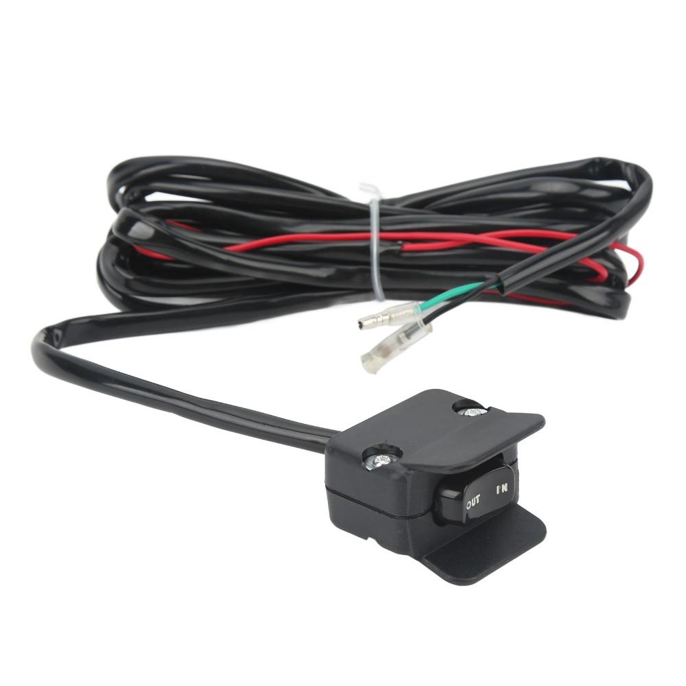 Control Line Handlebar Control Line 12V Mounting Bracket for WARN A2500 2.5CI Winches Winches