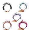 Quartz Headband Color for Raw Stones Headloop Bohemia Style for Head Ornaments