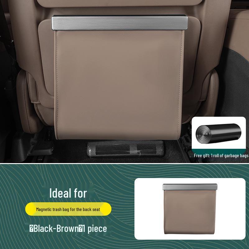 Kompatibel mit Ideal L6-L9/i6-i8 Auto-Magnetischer Müllsack für die Sitzlehne