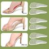 GEL-Halbsohle mit Fußgewölbestütze für Damen, High Heels, weiche Polsterung, Plattfüße, hohe Fußgewölbeentlastung, Komfort