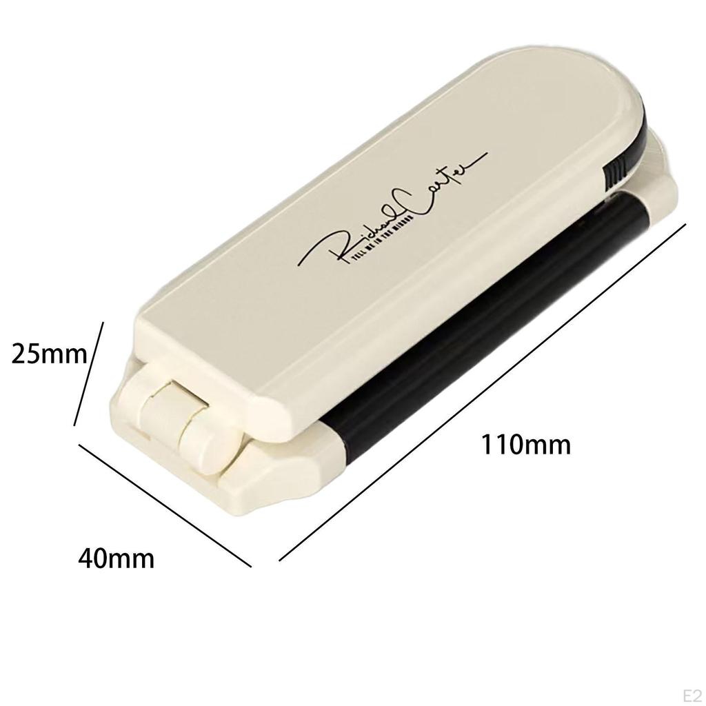 Zusammenklappbarer Haarkamm mit Spiegel Reisebürste Tasche für Erwachsene Kinder