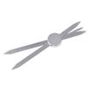 Stainless Steel Eyebrow Caliper Eyebrow Golden Ratio Ruler Eyebrow Tattoo Ruler for Eyebrow Design