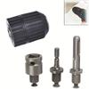 Schlüsselloses Bohrfutter 2-13mm Konverter 1/2"-20UNF Gewinde Schnellwechseladapter SDS 1/4" Sechskant Schlagschrauber Schlüssel Bohrer