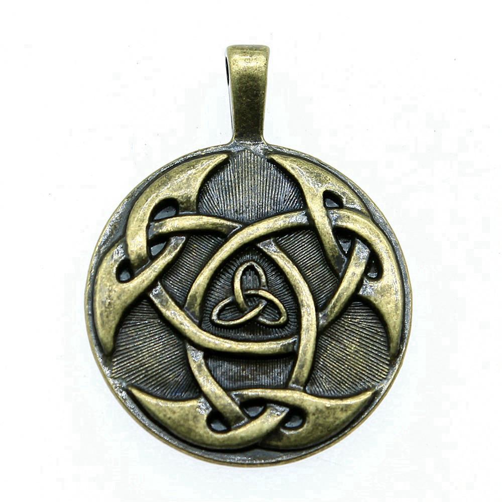 Celtic Charms Antique Alloy Amulet Pendants For Spiritual Jewelry Findings