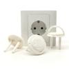 Baby Proof Plug Cover 10 Pieces Socket Protector with Concealed Handle for Toddler Safety Electric Shock Prevention