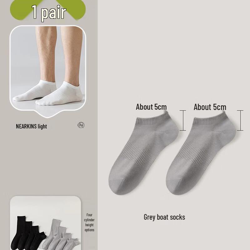 NiQing Men s Breathable Cotton Summer & All-Season Socks