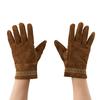 LOGOS Navajo Leather Gloves, Size M, 81090951, for Camping, Outdoors, and BBQ