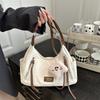 Fashion Trend Personalized Versatile Texture Tote Bag Women's High-end Niche Design Spring New Casual Messenger Bag