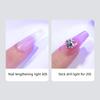 UV LED Nail Lamp Flashlight Pen for Manicure 3W Gel Polish Drying Machine with Large-Touch LED Smart-Nail Dryer Portable