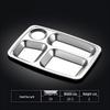 Tianze Stainless Steel Divided Meal Tray