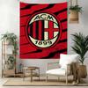 Ac Milan Wall Decor Tapestry Art For Pet Memorial Birthdaywedding Party Backdrop Family Gift