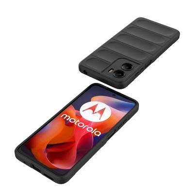 Silikoninis matinis telefono dėklas Motorola Moto G05 4G dėklas viršelis Motorola Moto G05 4G pasaulinis smūgiams atsparus Funda galinis dangtelis