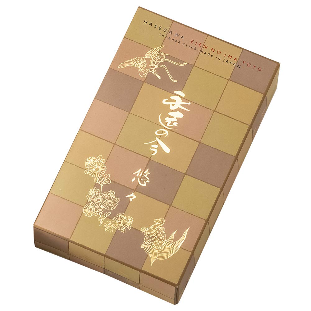 Hasegawa Buddhist Altar Incense, Eternal Now Series, Leisurely, Traditional Scent, Agarwood, Sandalwood, Hasegawa Original