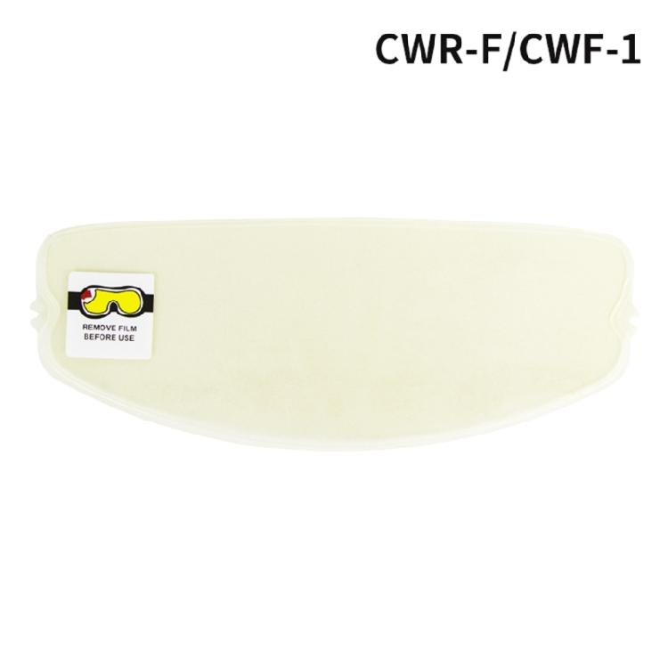 Motorcycle Helmets Clear Anti Fog Film Sticker for X14 CW-1 CNS1 CWR1 CNS3