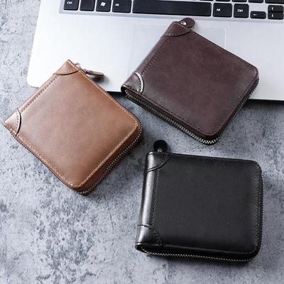 Portafoglio Classico Multifunzione da Uomo: Elegante, Compatto e Resistente con Molteplici Scomparti per Carte e Portamonete