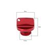 New Motorcycle Universal Crankcase Cover M20*2.5 CNC Engine Oil Filler Cap Plug For General 2025 1pcs