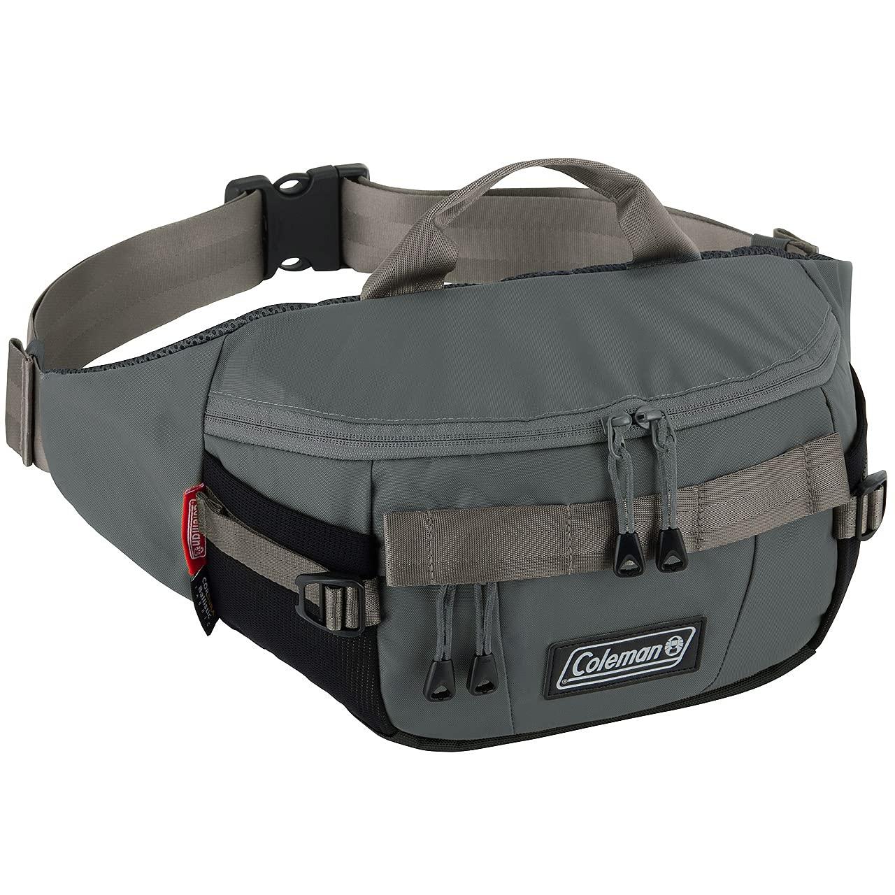 

Waist Bag Body Bag 2WAY AITHRIA AITHRIA WAIST BAG AITHRIAWAISTBAG Gray [Coleman] 4.5L сірий колір