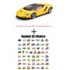 1:18 Skala Lambor LP770 Automodell Spielzeug Metall Druckguss Stoßdämpfung Fahrzeuge Sound Licht Supercar Modelle Geschenke für Kinder