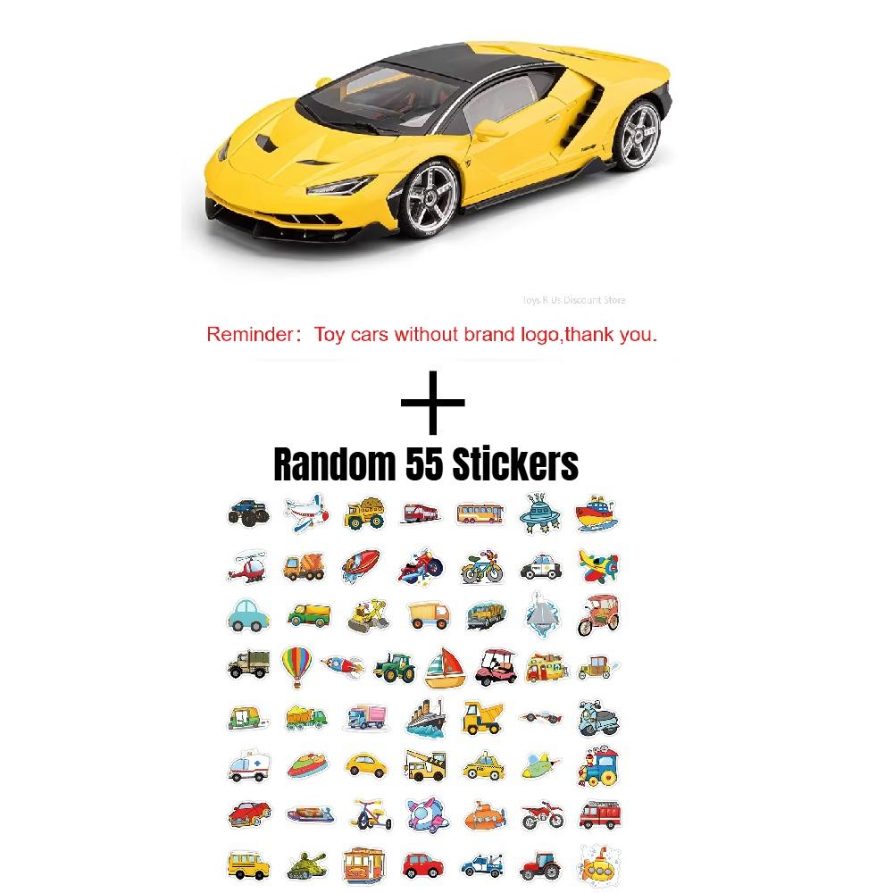 1:18 Skala Lambor LP770 Automodell Spielzeug Metall Druckguss Stoßdämpfung Fahrzeuge Sound Licht Supercar Modelle Geschenke für Kinder