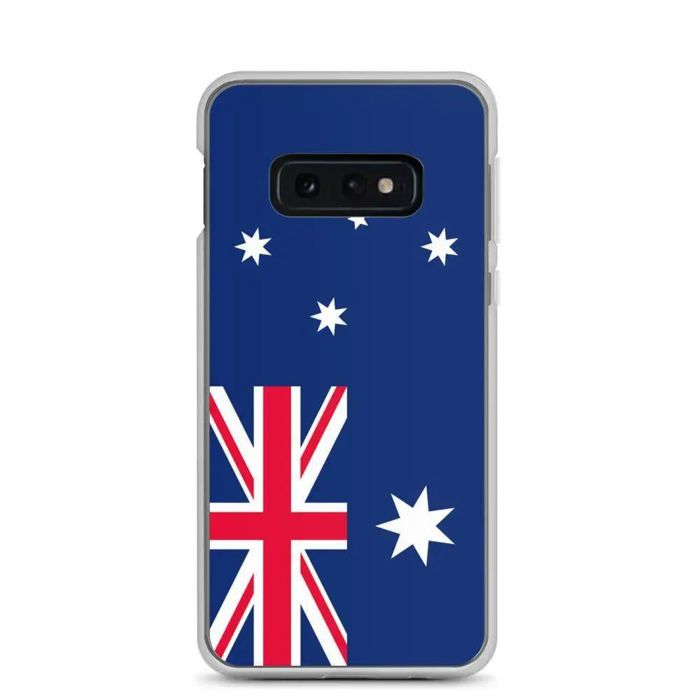 Coque Téléphone - Samsung - Galaxy S10e - Drapeau Australien - Souple - Multicolore