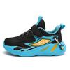 Boys' sneakers 2025 spring and summer new mesh breathable solid bottom dad shoes single net children's casual shoes