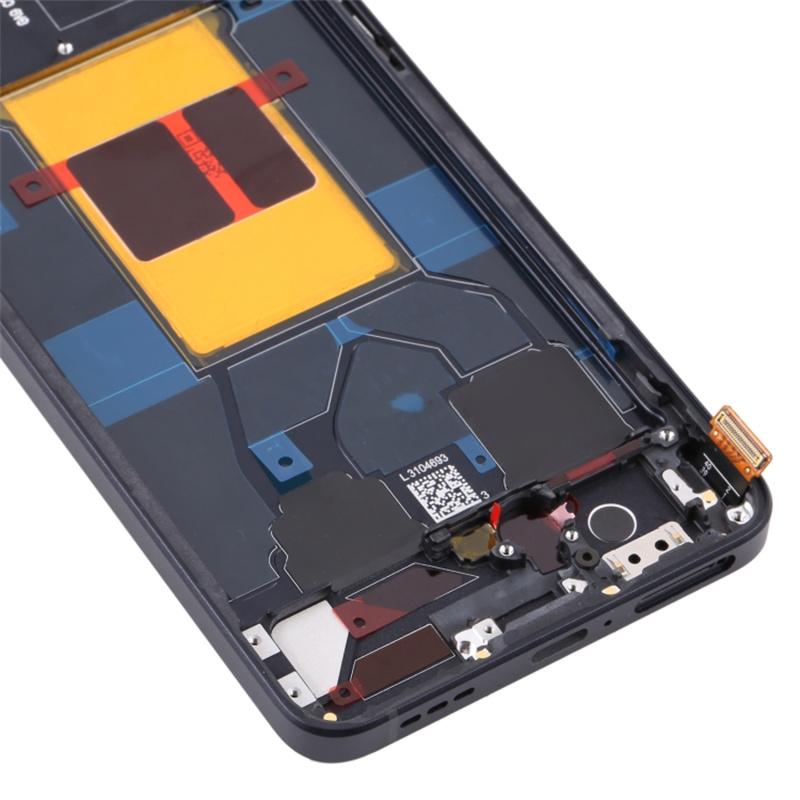 For Oppo Reno6 5G Grade C LCD Screen and Digitizer Assembly+Frame Part (TFT Technology) (without Logo)