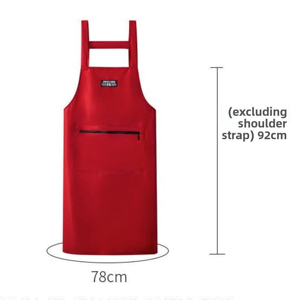Large Pockets Cooking Apron Waterproof Baking Aprons New Working Clothes  for Catering Work