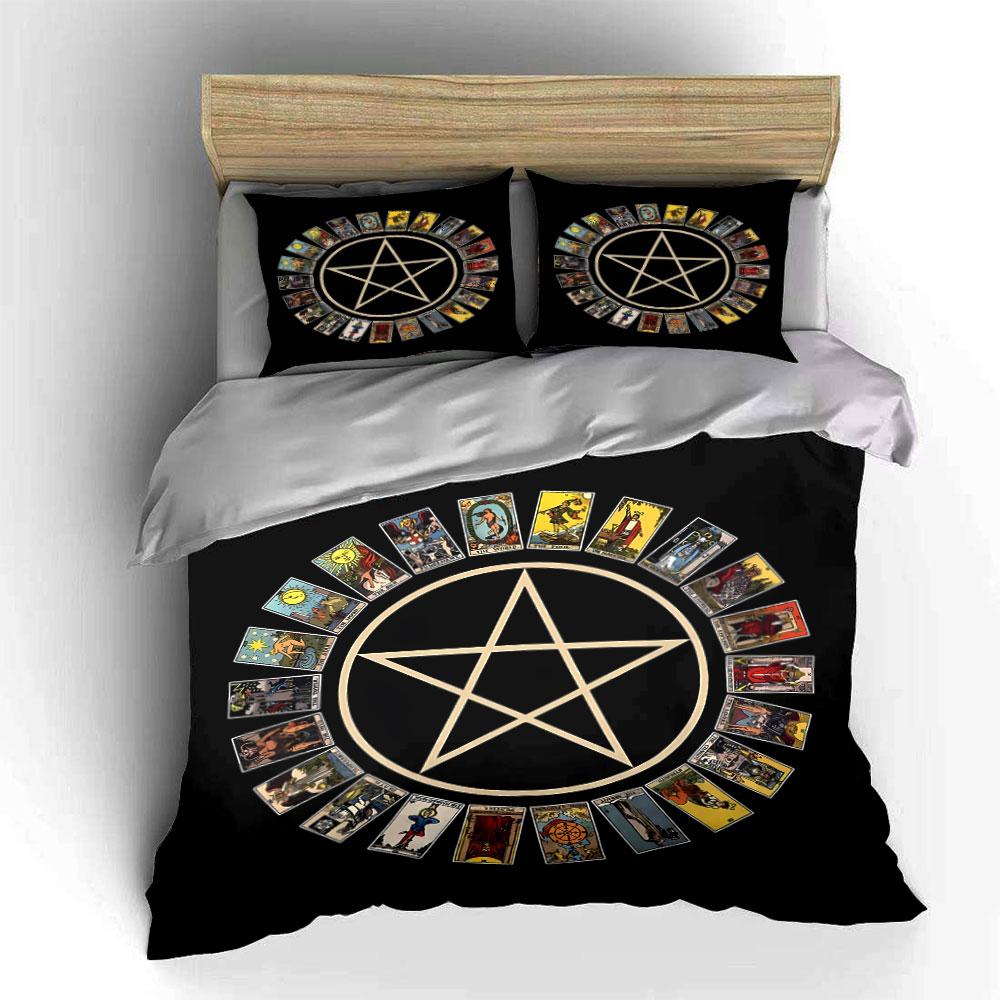 Tarot Card Set For Divination Multiple Sizes Kid'S And Adults' Bedroom Exquisite 3Pc Bedding Set, Gift