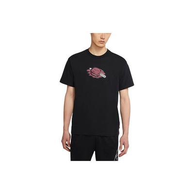 SB Casual Sport Skateboard Round Neck Short Sleeve T-Shirt Men Tops Black DD1317-010