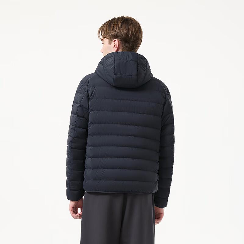 Tambol Men's Lightweight Hooded Duck Down Jacket